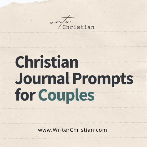 Christian Journal Prompts for Young Couples