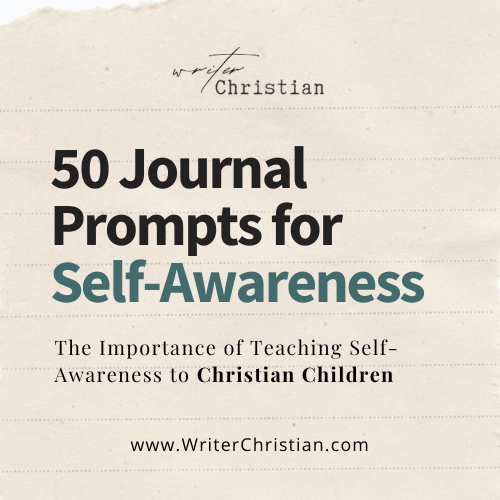 Christian Journal Prompts for Children's Self-Awareness